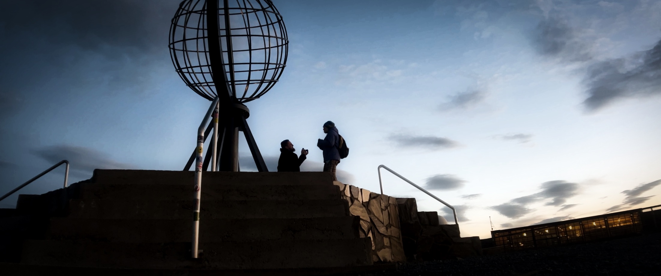 Proposal at Nordkapp