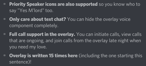 Discord changelog excerpt from August 8 2018